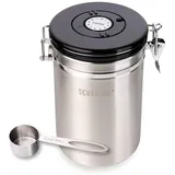 Schramm Kaffeedose silber 19 cm 1,8 l