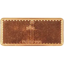 SECORÜT Refklektor Rechteck Orange (L x B) 90 mm x 40 mm