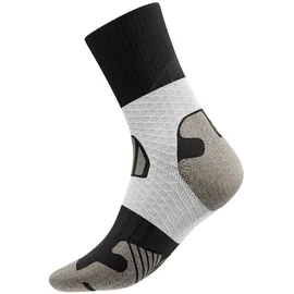 Bauerfeind Trail Run Mid Cut Laufsocken 1 Paar Schwarz 46-49