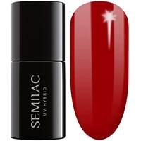 Semilac UV Nagellack Hybrid 345 Gorgeous Red 7ml Kollektion Valentines