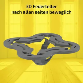 Matratzen Perfekt TerraMed T-Flex elektrischer Tellerlattenrost 80 x 200 cm