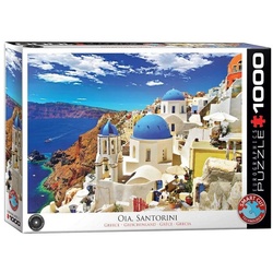 EUROGRAPHICS Puzzle Eurographics 6000-0944 - Oia auf Santorini Griechenland, Puzzle, 1..., Puzzleteile