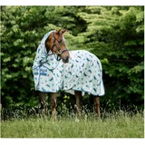 HORSEWARE Fliegendecke AMIGO Bug Rug dragonfly print/ silver & blue 160 cm