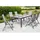 Merxx Trivero Gartenmöbel-Set 7-tlg. diamantbraun 50296-217