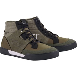 Alpinestars AS-DSL Akio Motorradschuhe, grün, Größe 39 für Männer