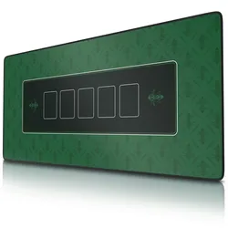 CSL Pokermatte XL Tischauflage für Poker 90 x 40cm / Kartenspiel Matte /Pokertisch Auflage