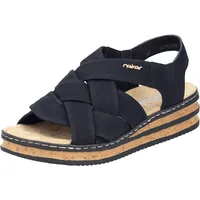 Rieker 6290800 629 für Damen, schwarz, Größe 39 EU