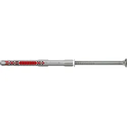 fischer 562165, Schrauben- & Dübelsatz, Autoklaven-Porenbeton, Beton, Gipsblock,