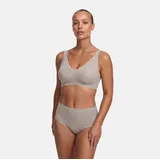 creamy fabrics Comfort Minimizer BH – Damen BH ohne Bügel – Bequemer Leichter bügelloser Push-Up BH – Nahtloser Soft-BH mit herausnehmbaren Cups – Entlastet Schulter & Rücken – Normale & Große Größen - S