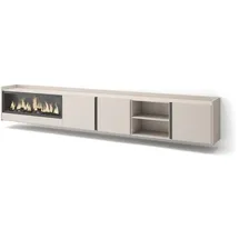 SKRAUT HOME Lowboard 315x50 cm Beige Holzwerkstoff