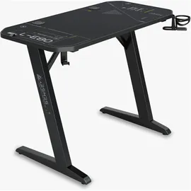 SENSE7 Nomad Cybernetic Gaming Tisch Schwarz