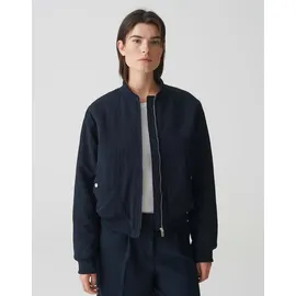 Opus Damen Jacke | Wattierte Bomberjacke HARU Regular Coal Blue, 40 - 40
