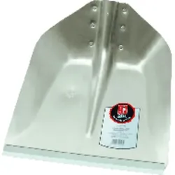 Randschaufel LM mit Schutzkante Größe 9 - silber - 9