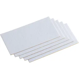Metafranc WU0645436 Filzgleiter quadratisch, selbstklebend Weiß (L x B) 200 mm x 100 mm 1 Set