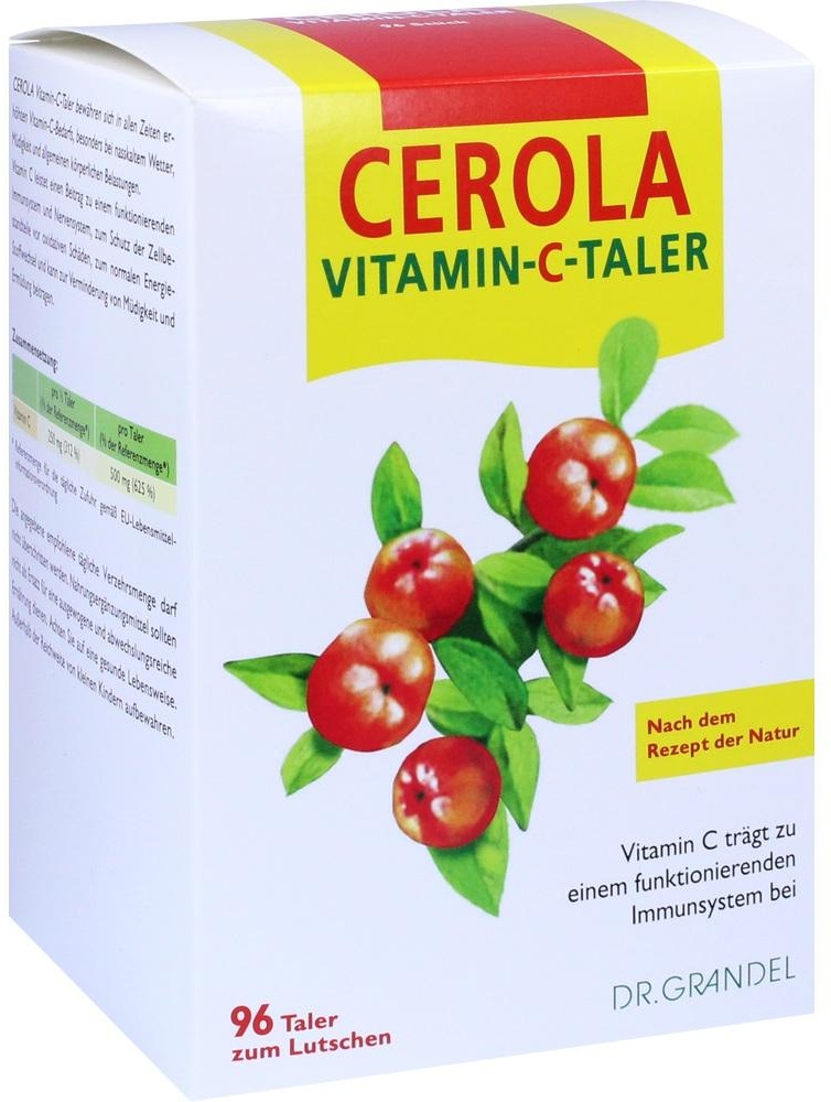 Cerola Vitamin-C-Taler Grandel 96 ST