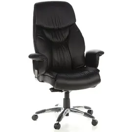 HJH Office Prado Leder schwarz