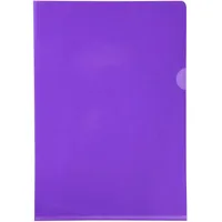 Exacompta 10x Pack 10 Aktensichthüllen glattem PVC 130μ A4