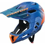 Cratoni C-Maniac 2.0 MX 54-58 cm blue/orange matt