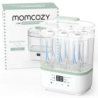 Momcozy BS02 Elektrischer Dampfsterilisator für Babyflaschen 3-in-1 Dampfreinigung