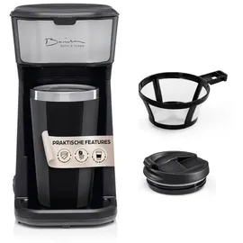 Barista Filterkaffeemaschine Single-Kaffeemaschine schwarz