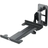 K&M 24166 Boxenwandhalterung M Schwarz