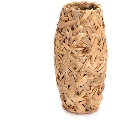 CREEDWOOD Wasserhyazinthenvase NATUR BODEN VASE "CALIDA", 40 cm, Wasserhyazinthe, Geflochtene Vase