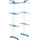 EasyMaxx 16 m blau/weiß