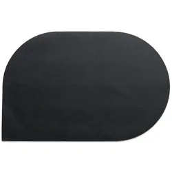 Tisch-Set Edel PU-Leder schwarz 45,0x30,0x0,17cm