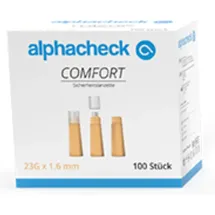 ALPHACHECK Lanzetten 28G x 1,6 mm 100 St.