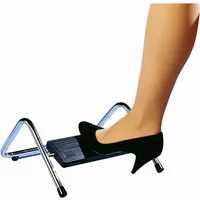 Wedo WEDO® Fußstütze Trittboy, chrom/schwarz