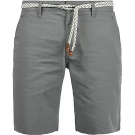 Blend Chinoshorts BLEND "Chinoshorts BHRagna", Herren, Gr. XXL, N-Gr, grau (aluminium), Obermaterial: 100% Baumwolle CO., Hosen Chinoshorts
