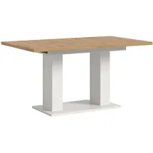 inn.furn Home-X 150 - 190 x 76 cm Eiche/weiß