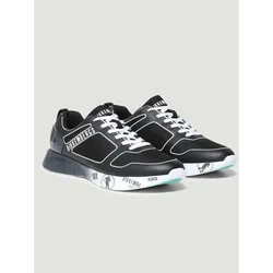 BIKKEMBERGS Schuhe Sneaker Flavio Logo Applikation und verstärkter Ferse