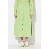 Ulla Popken Jeansrock A-Linie grün 46/48