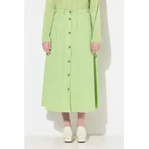 Ulla Popken Jeansrock A-Linie grün 46/48
