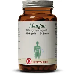 Quintessence Mangan Kapseln - 5 mg Mangan 120 St