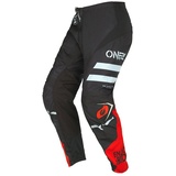 O'Neal Oneal Element Squadron V.22 Motocross Hose, schwarz-grau-rot, Größe 40
