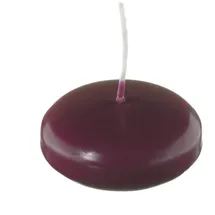 Wiedemann Schwimmkerze Bordeaux 26 x Ø 4,2 cm 8 St. rot
