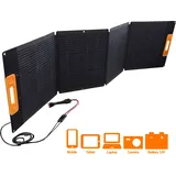 210W FALTBAR Tragbar Solarpanel für Powerstation/Autobatterie/Wohnmobil/Camping