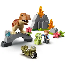 LEGO Duplo Ausbruch des T. rex und Triceratops 10939