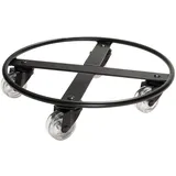 Wagner Pflanzenroller Ø 25 cm H 6,5 cm schwarz