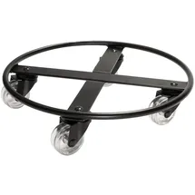 Wagner Pflanzenroller Ø 25 cm H 6,5 cm schwarz