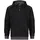 DASSY Indy Hoodie Schwarz/Anthrazitgrau L
