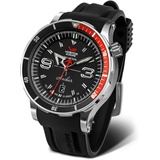 Vostok Europe Herren Analog Automatik Uhr mit Silikon Armband NH35A-510A587