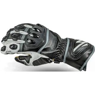 Lindstrands Bergby, Handschuhe - Schwarz/Weiß - 13