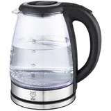 gustav voss 1,8 l, Edelstahl Wasserkocher mit LED 1800W Heißwasserbereiter Kocher