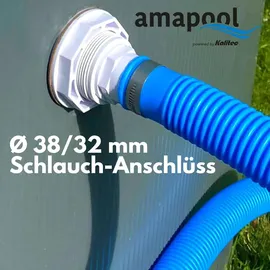 amapool Einströmdüse weiß 14 cm