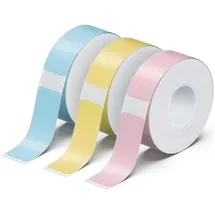 Peach Peach, Etikettenrolle, Label Roll PE101 3 color 40 mm,