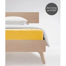 fleuresse Spannbettlaken "Comfort in Gr. 90x200, 140x200 oder 180x200 cm", Baumwolle-Elasthan Laken, für Matratzen bis 23 cm Höhe
