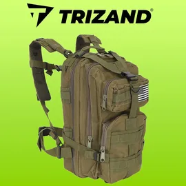 TRIZAND Taktischer Rucksack Grün